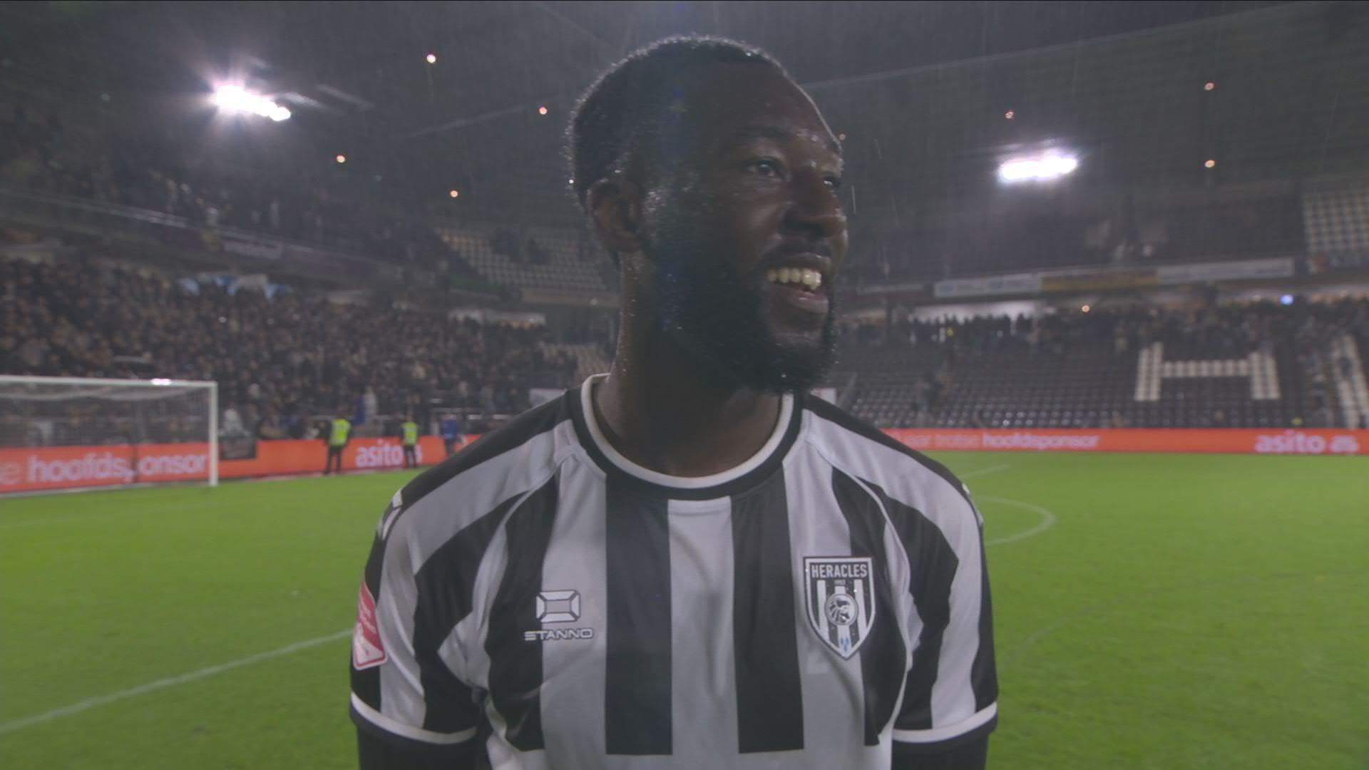 N'djoli blij met eerste prijs: "Maar dit is ook voor onze supporters"