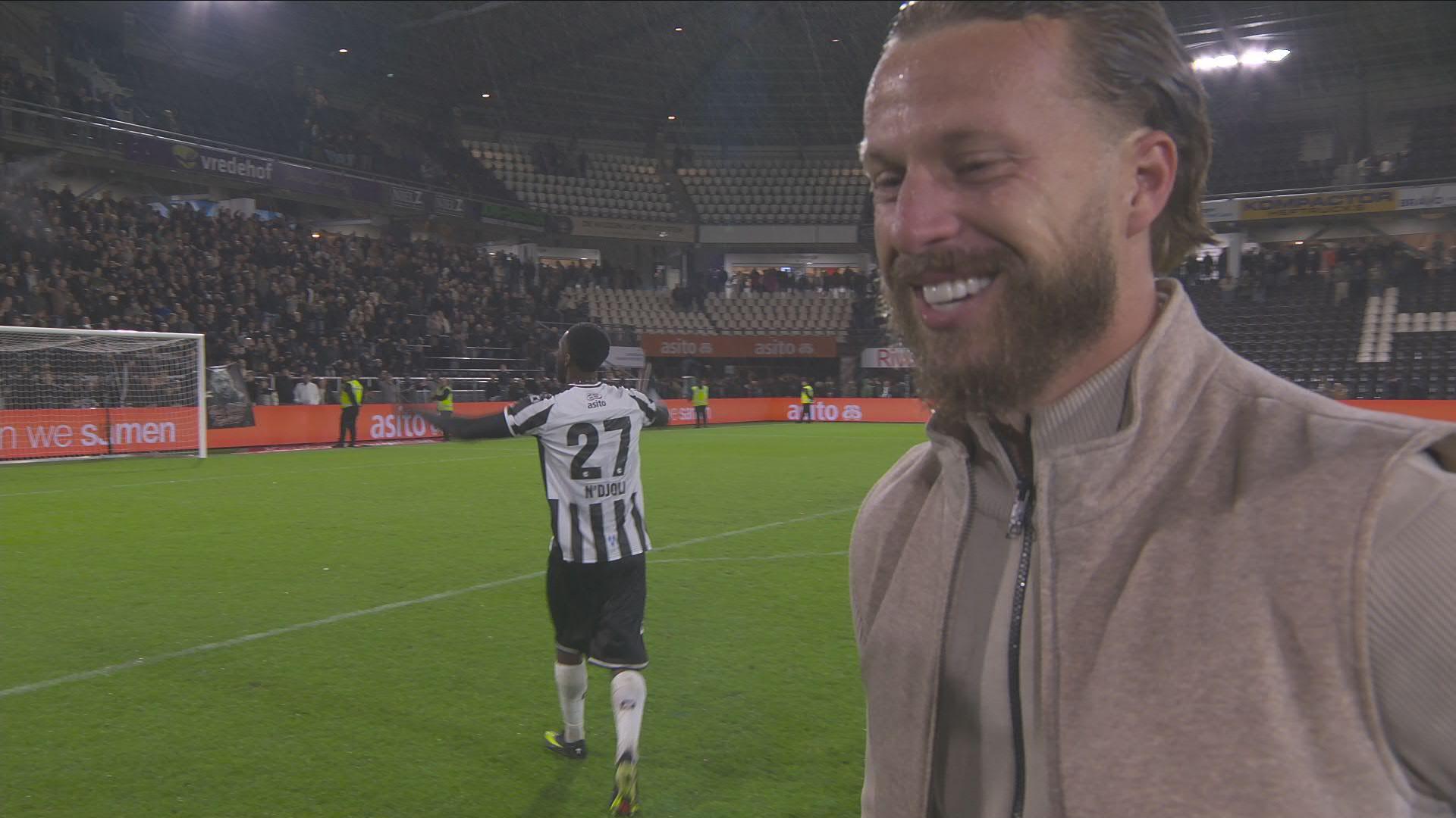 Heilmann: "Wij hebben een ander doel, maar dit zijn mooie momenten"