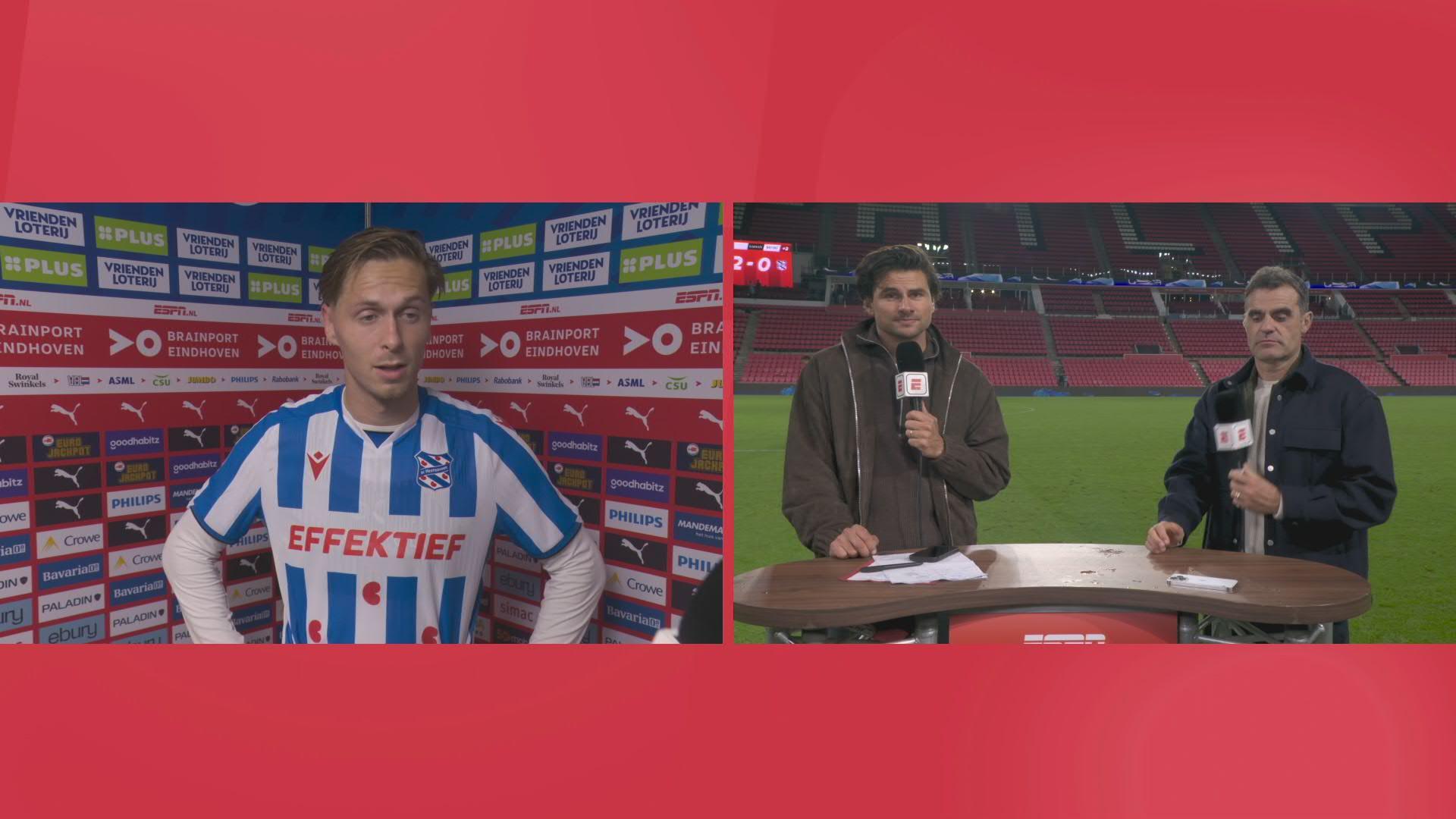 Meerveld: "Ik mag de trainer nooit een keuze geven om mij eruit te halen"