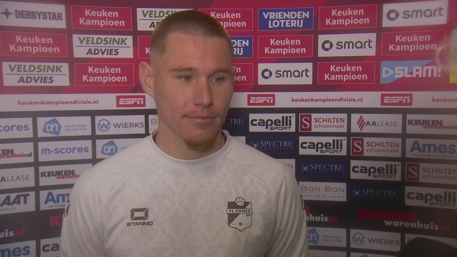 Quispel: "Als hij hem mist had 'ie hem wel gekregen in de rust"