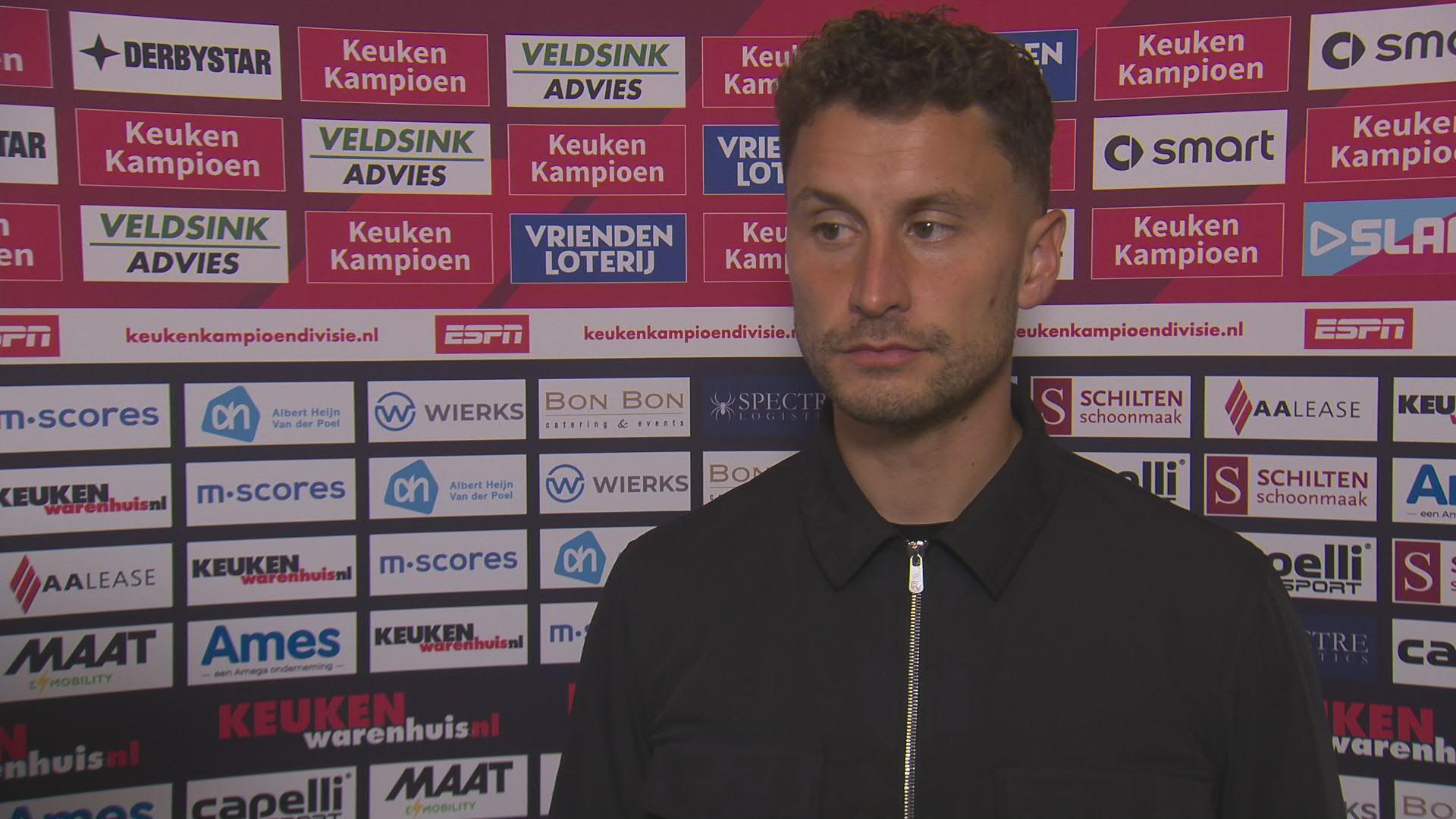 Nuijten: "De eerste helft was uit ons oogpunt dramatisch"
