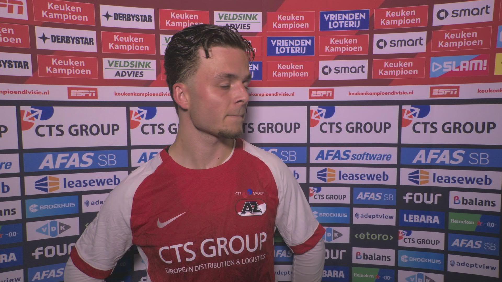 Hartog: "Voor mij is het persoonlijk een hoogtepunt om weer te voetballen na zeven maanden"