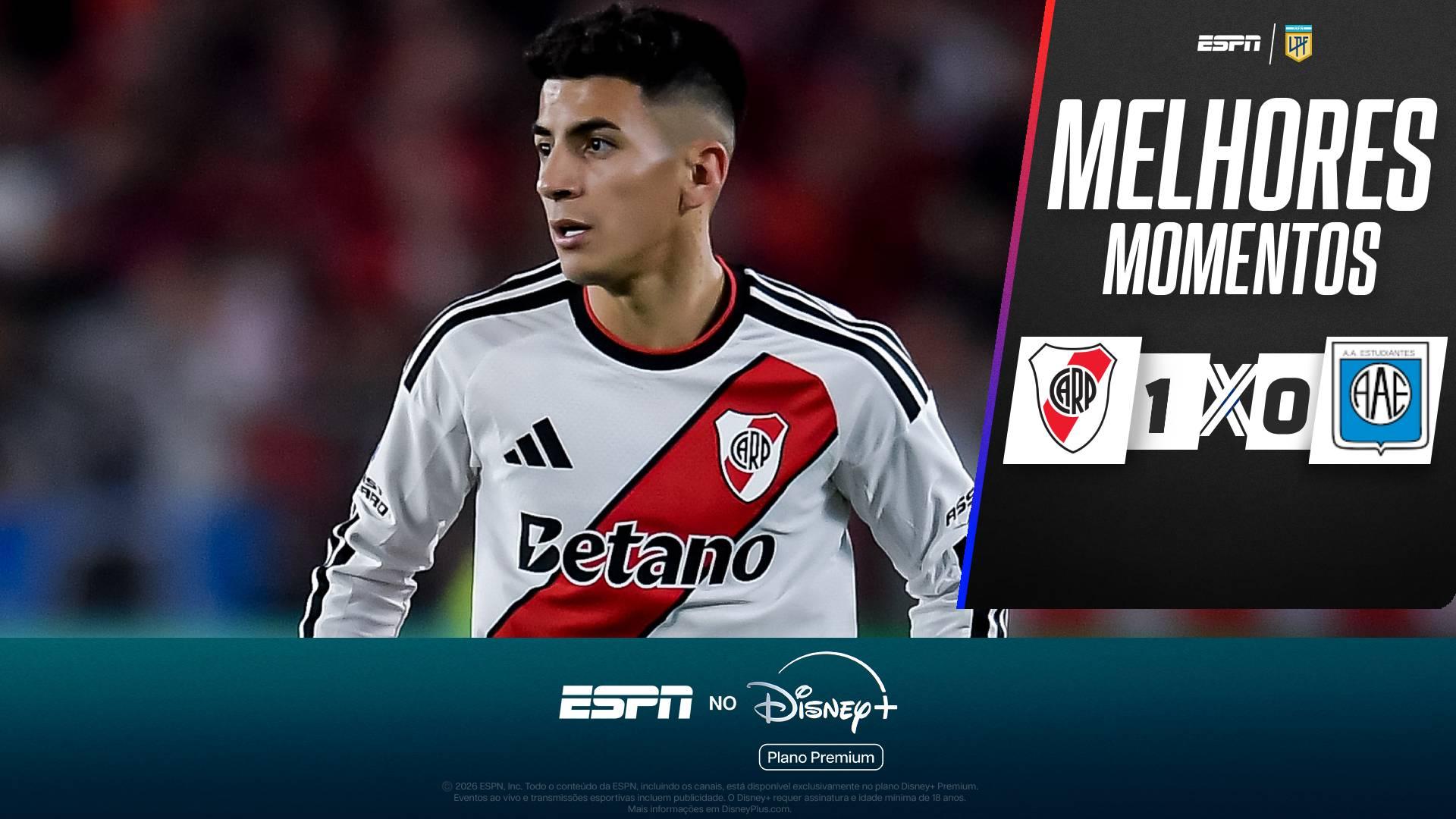 Almada volta de lesão, e River Plate vence Estudiantes de Rio Cuarto por 1 a 0 no Argentino; VEJA como foi
