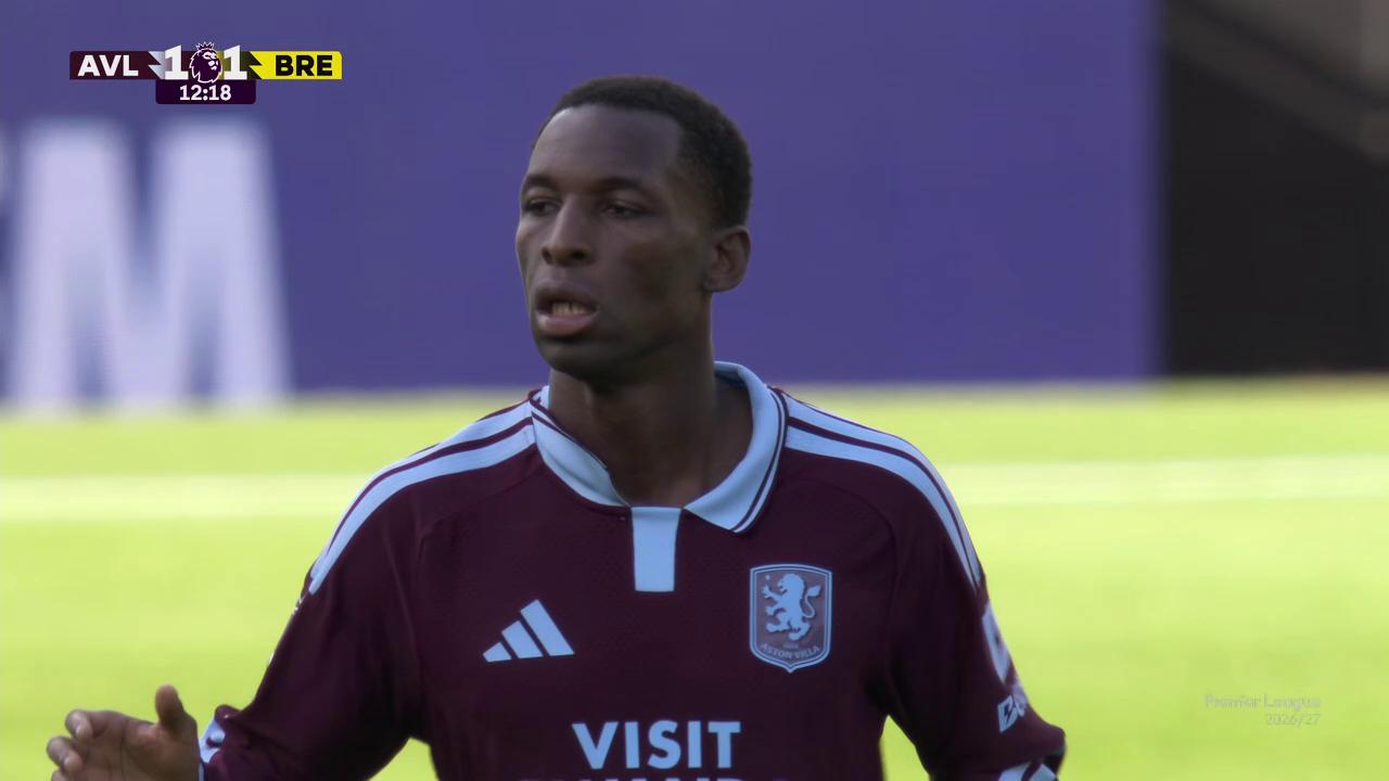 ¡En el lugar exacto! Jackson lo empató para Aston Villa