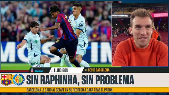 Sin Raphinha, sin problemas