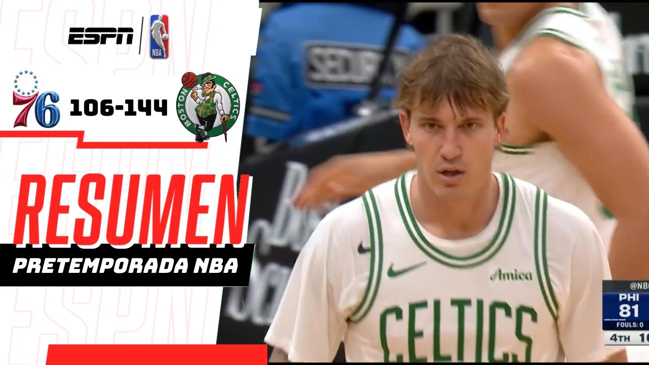 Celtics dominan a los 76ers y firman una contundente victoria