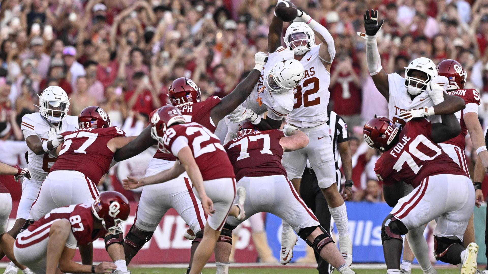 Texas Longhorns vs. Oklahoma Sooners: Full Highlights