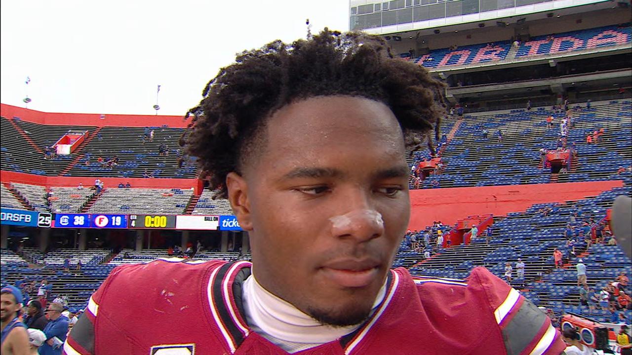 LaNorris Sellers credits Gamecocks teammates for making plays in win