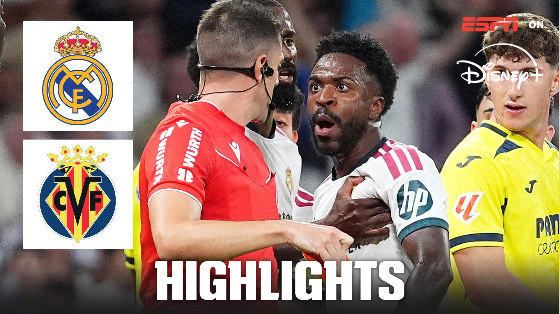 Vinicius Júnior goal turns into a red card in Real Madrid win
