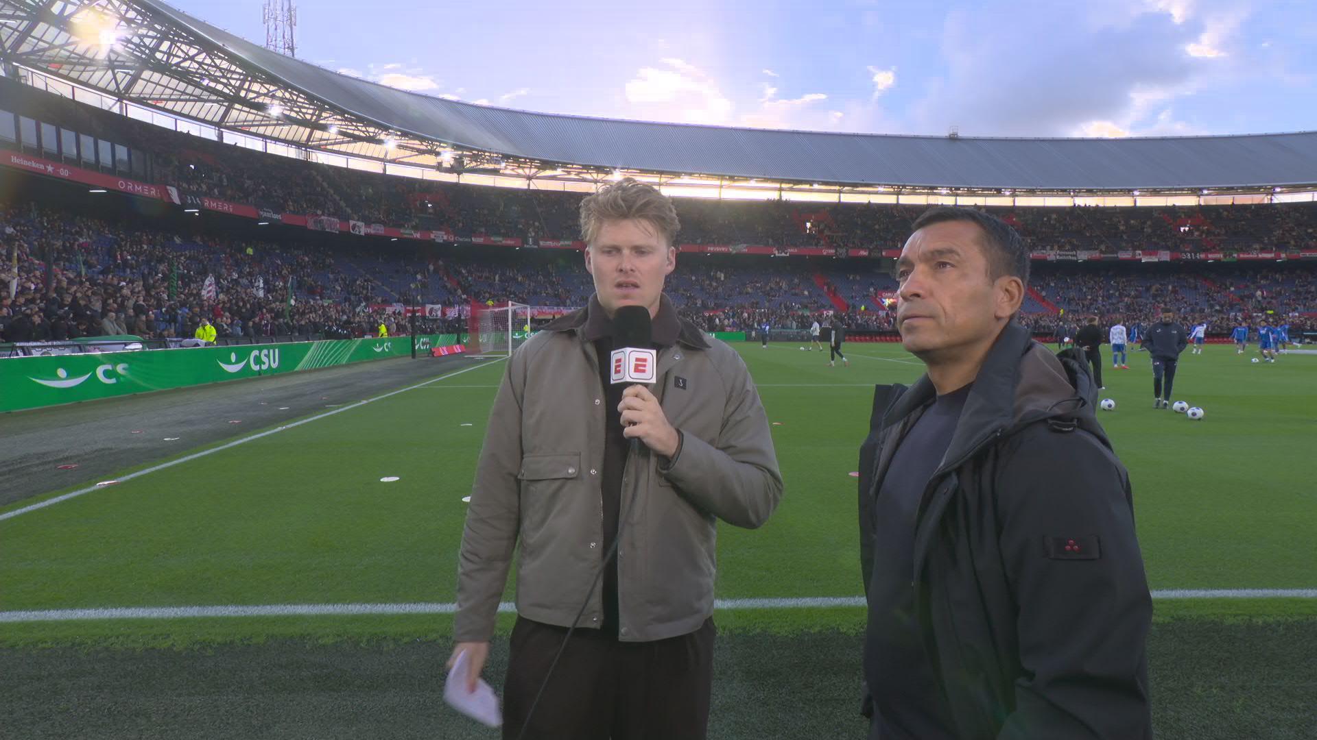 Van Bronckhorst: "St. Juste was geen vraagteken"