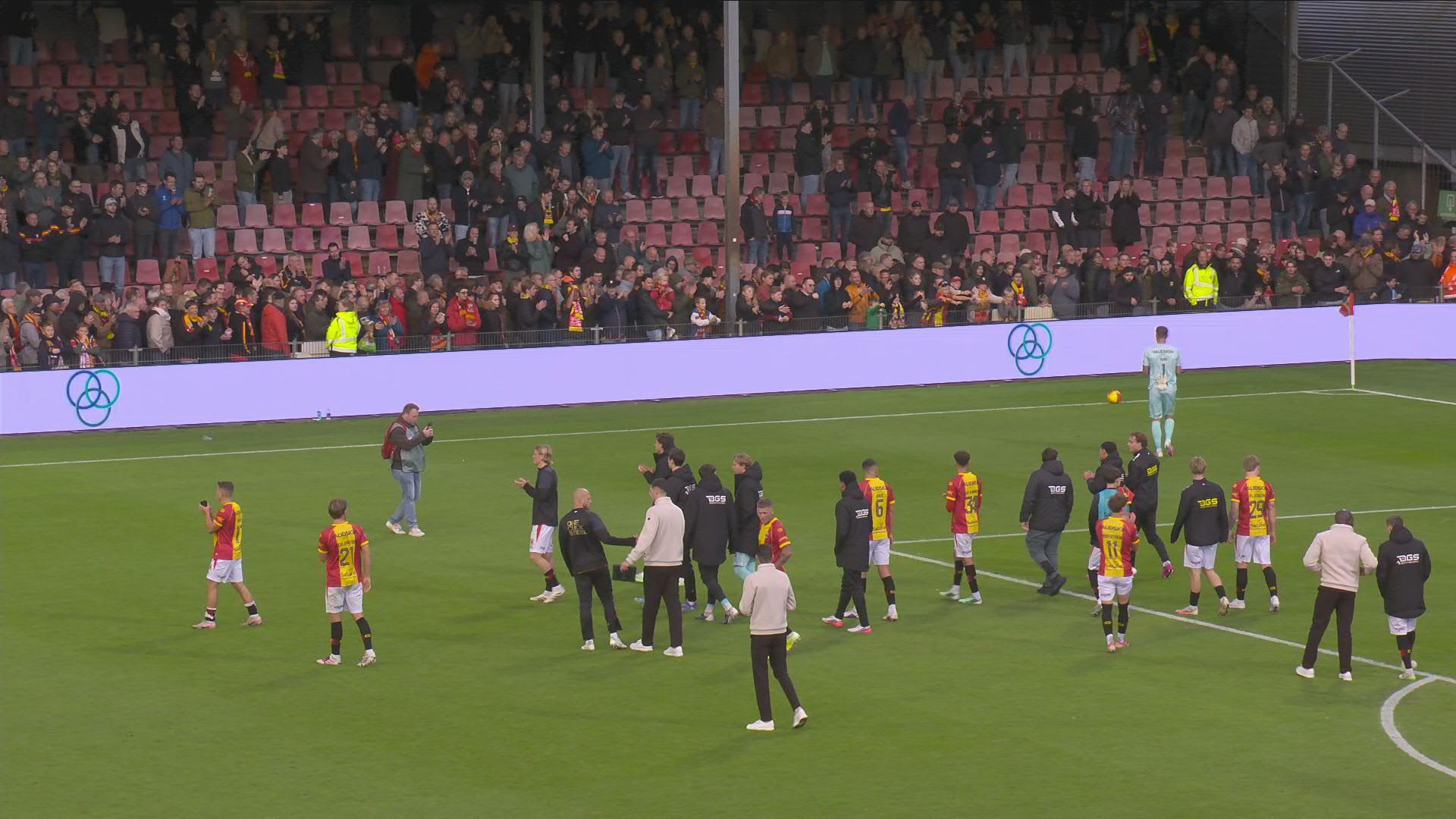 Martins Indi complimenteert zijn ploeg: "Go Ahead heeft maar één keer verloren dit seizoen"