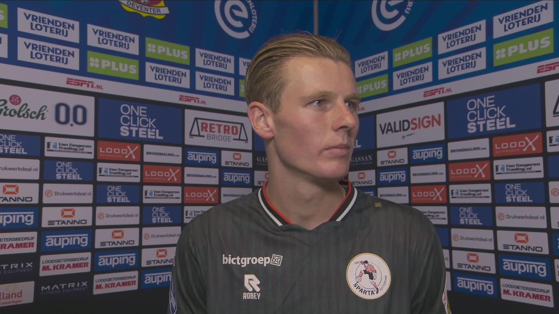 Zonneveld over fraaie goal: "Akrobatisch, hè"