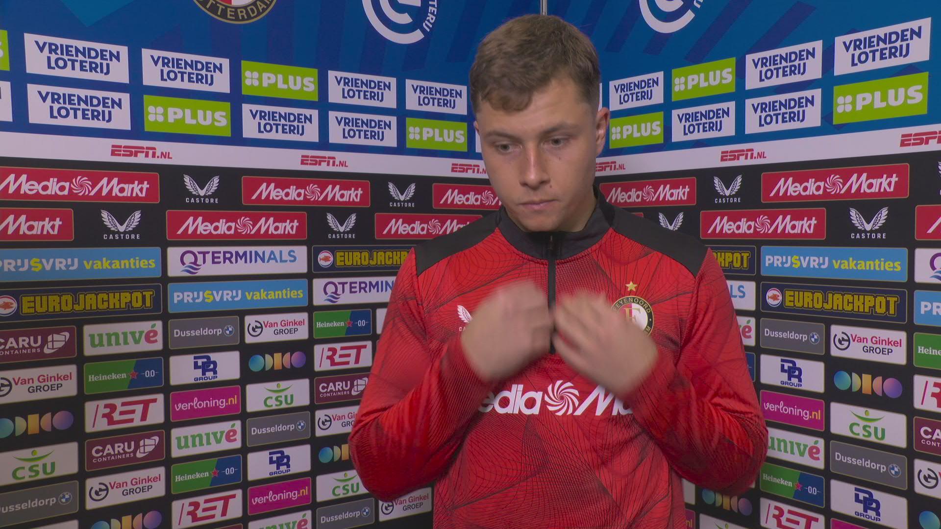 Ernst over niet gegeven penalty: "Ik voelde niet dat ik hem raakte"