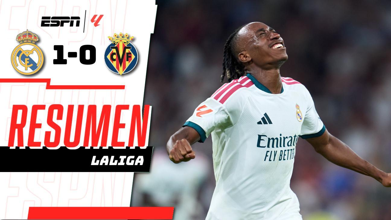 ¡El Real Madrid se lleva los tres puntos tras vencer 1-0 al Villarreal!