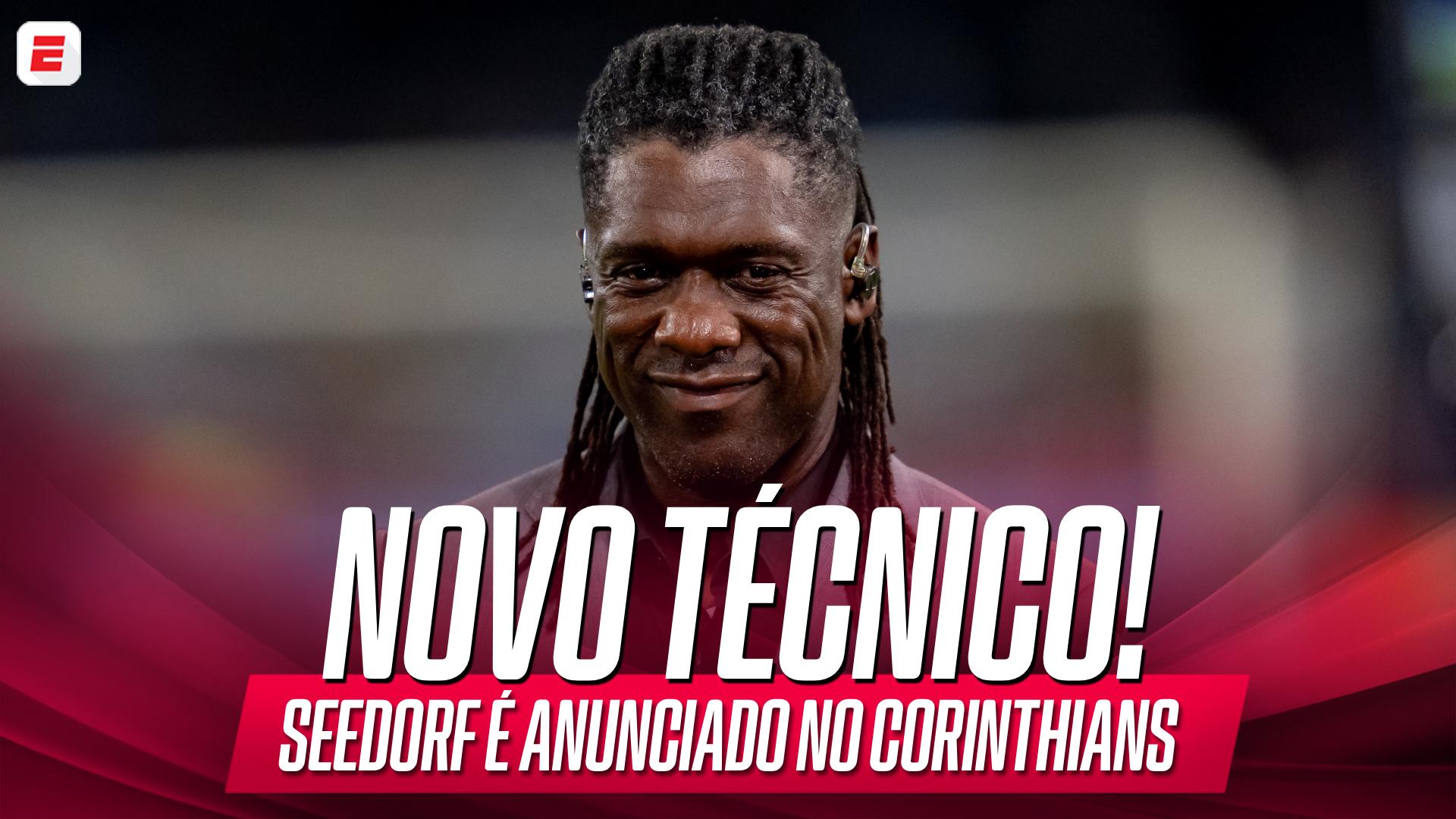 BOMBA! Seedorf é o novo técnico do Corinthians; VEJA detalhes