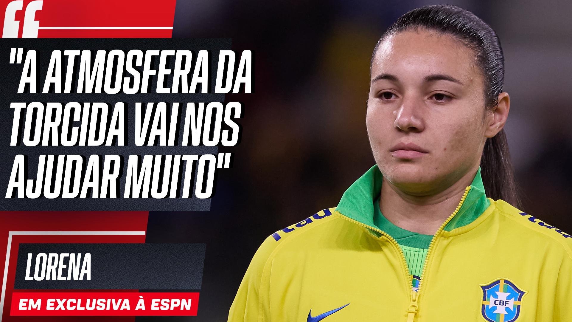 Lorena se derreta com torcida brasileira e responde se Brasil é favorito na Copa do Mundo; VEJA