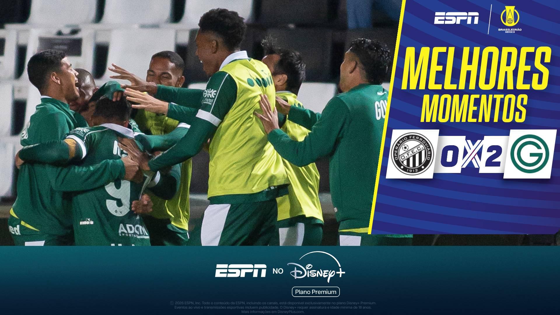 Goiás engata a segunda vitória, se recupera na Série B e volta a sonhar com acesso após bater o Operário; melhores momentos