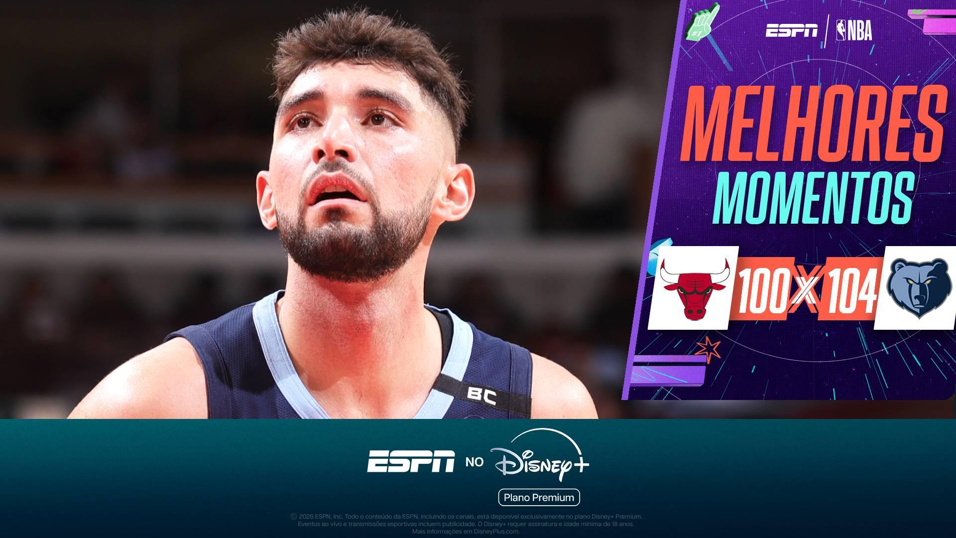 No embalo de Ty Jerome, Grizzlies seguram pressão dos Bulls e vencem na pré-temporada da NBA