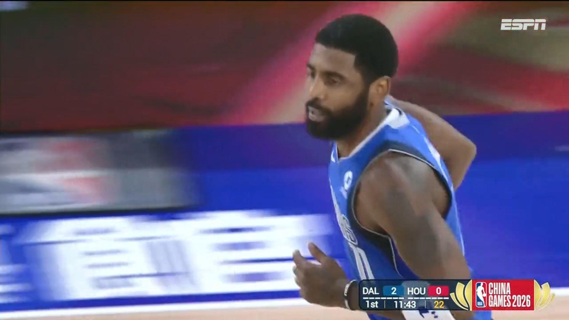 Ele está de volta! Kyrie Irving abre o placar para o Dallas Mavericks e faz sua primeira cesta em 586 dias