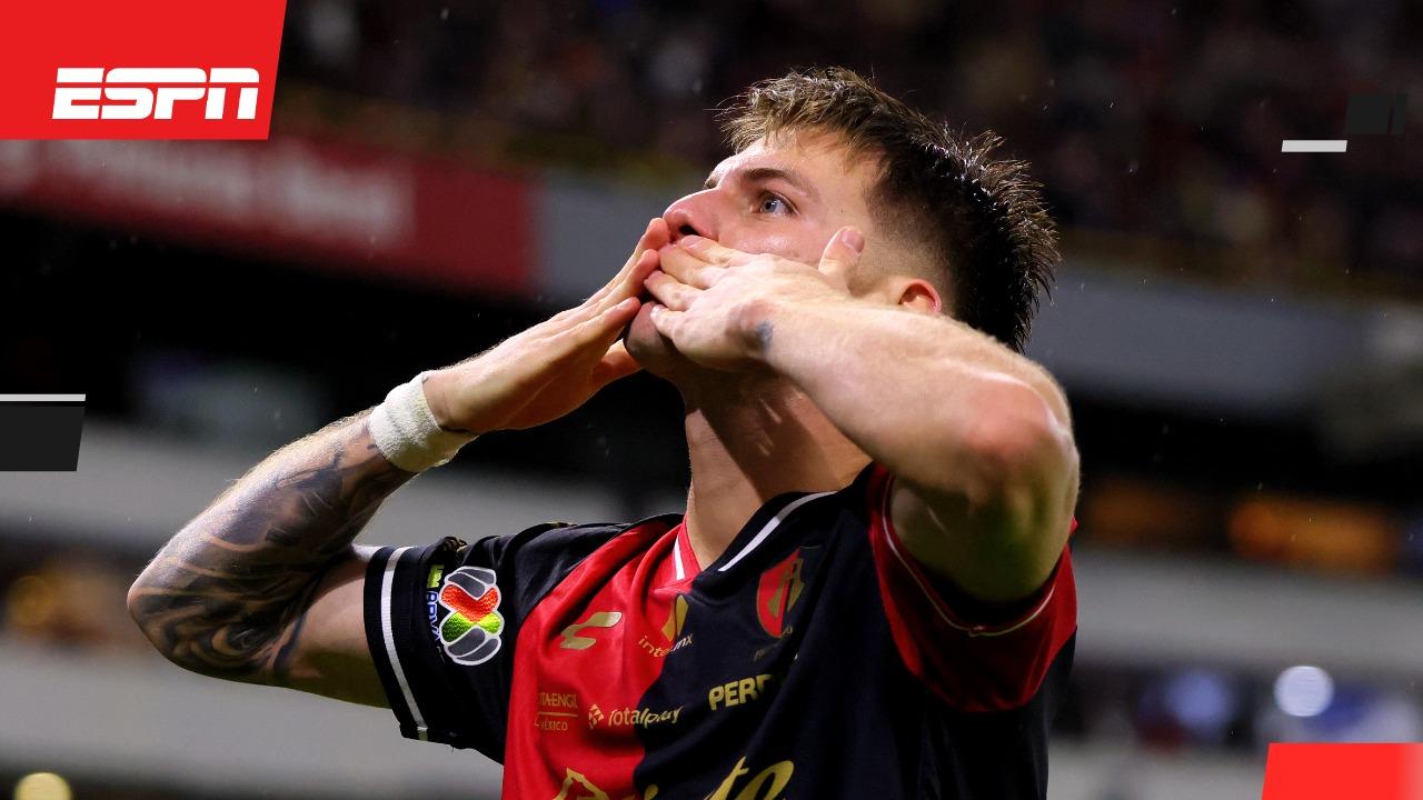 Con gol de Kevin Zenón, Atlas empató a 1 ante Chivas