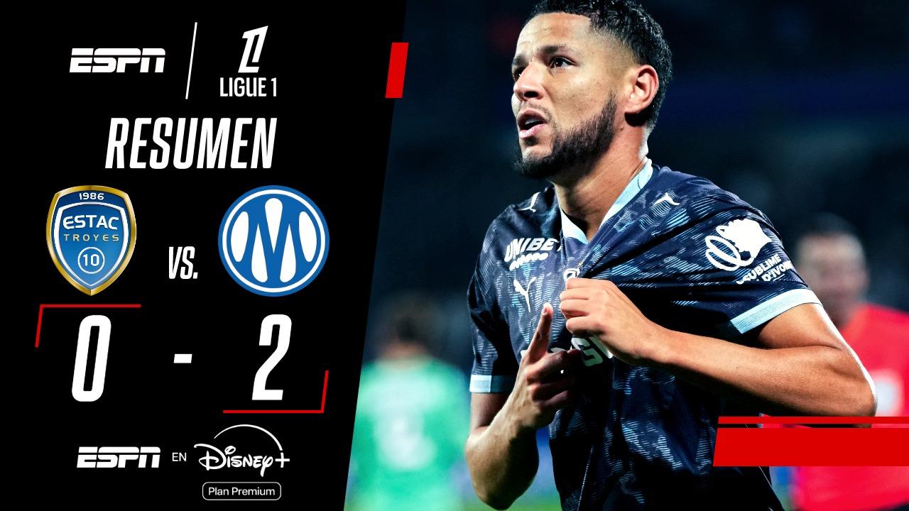 ¡Marsella venció a Troyes de visitante!