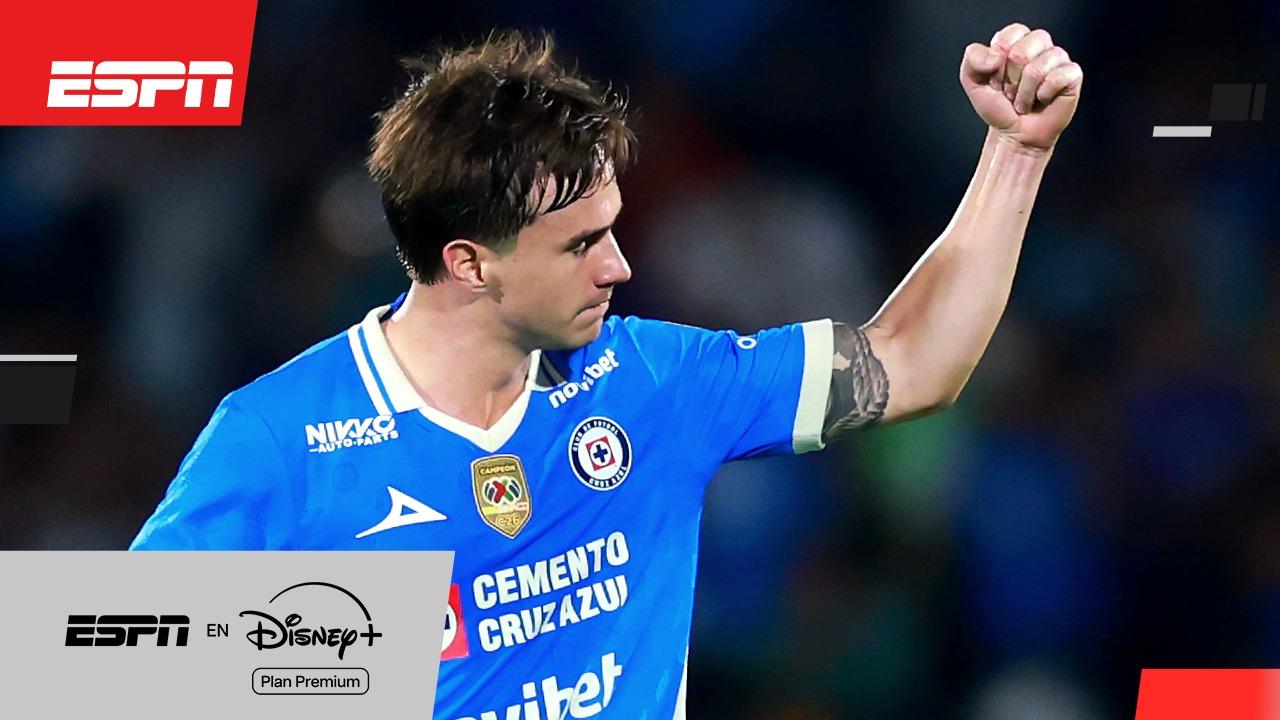 Agustín Palavecino anotó un gol: Cruz Azul y Pumas igualaron a 3 goles