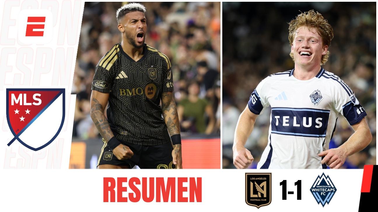 Vancouver mantiene la cima del Oeste tras empatar 1-1 ante LAFC