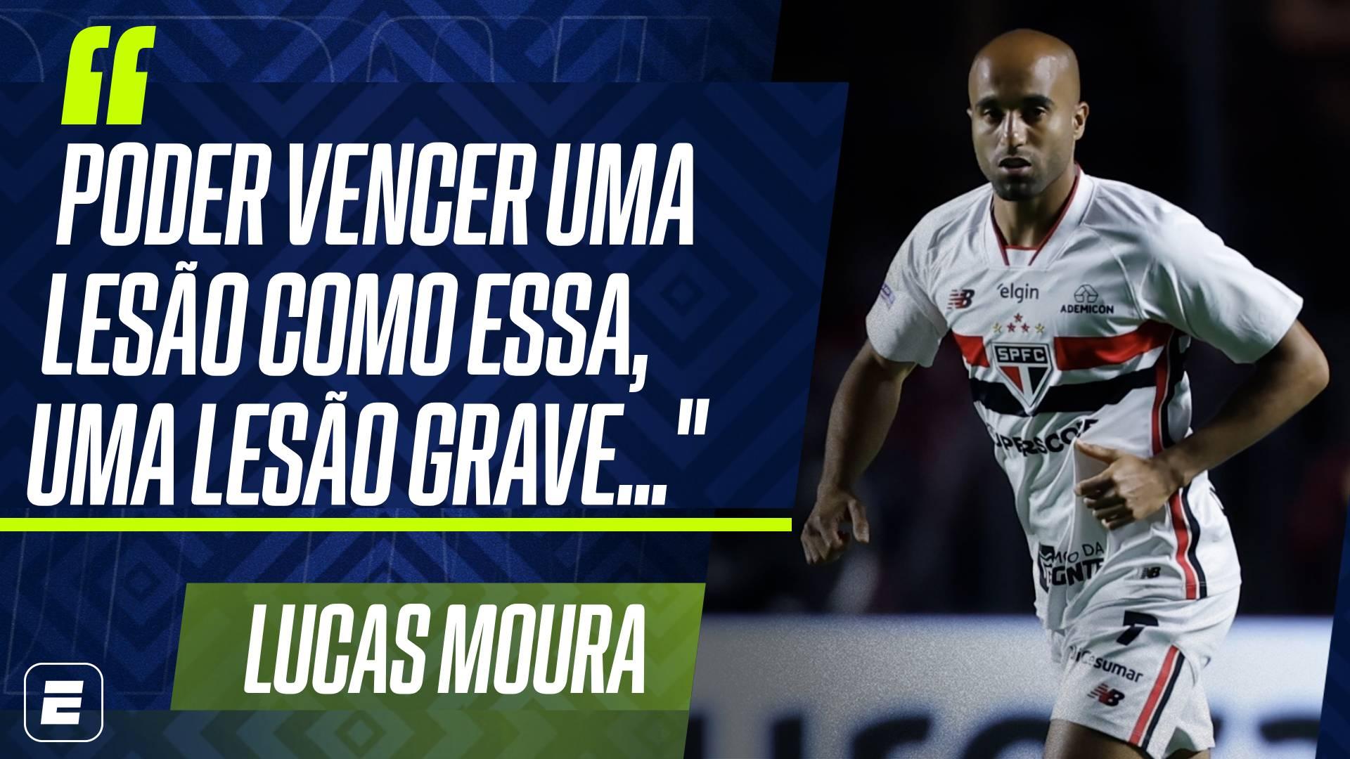 Lucas Moura se emociona após voltar aos gramados pelo São Paulo: 'Uma noite muito especial'