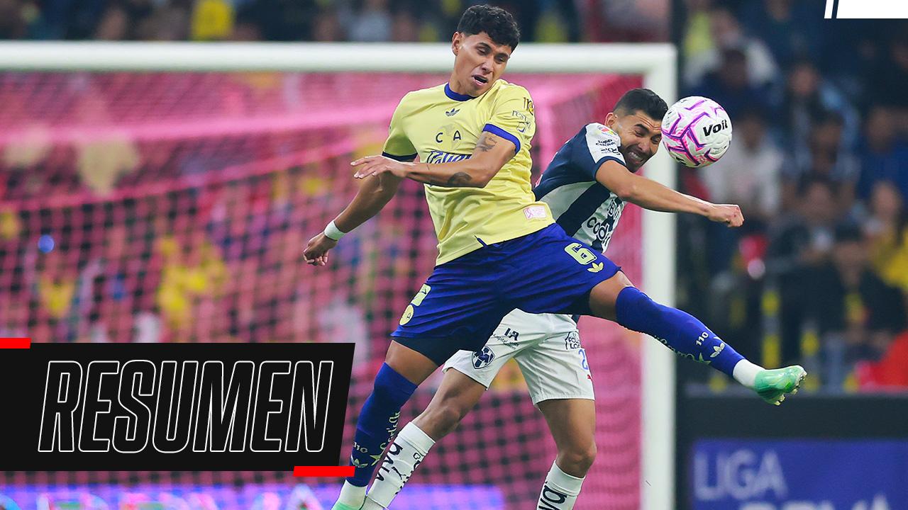 Con sabor uruguayo: America y Monterrey igualaron en la liga MX
