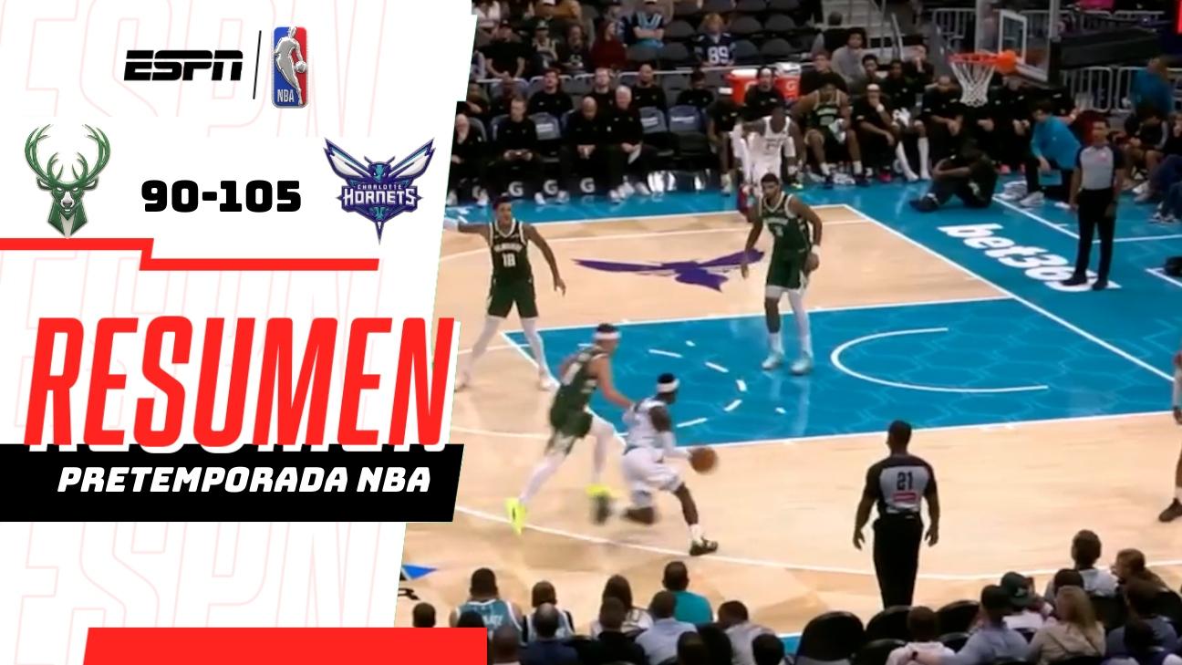 Hornets dominan los primeros tres cuartos y vencen a Bucks con autoridad