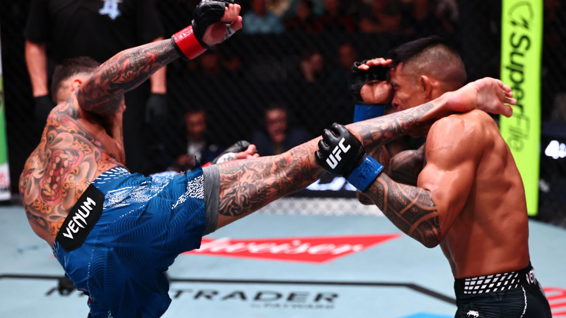 Fili secures a first-round KO against Kamaka III