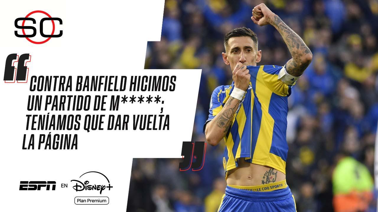 La palabra de Di María luego de su doblete frente a Independiente Rivadavia