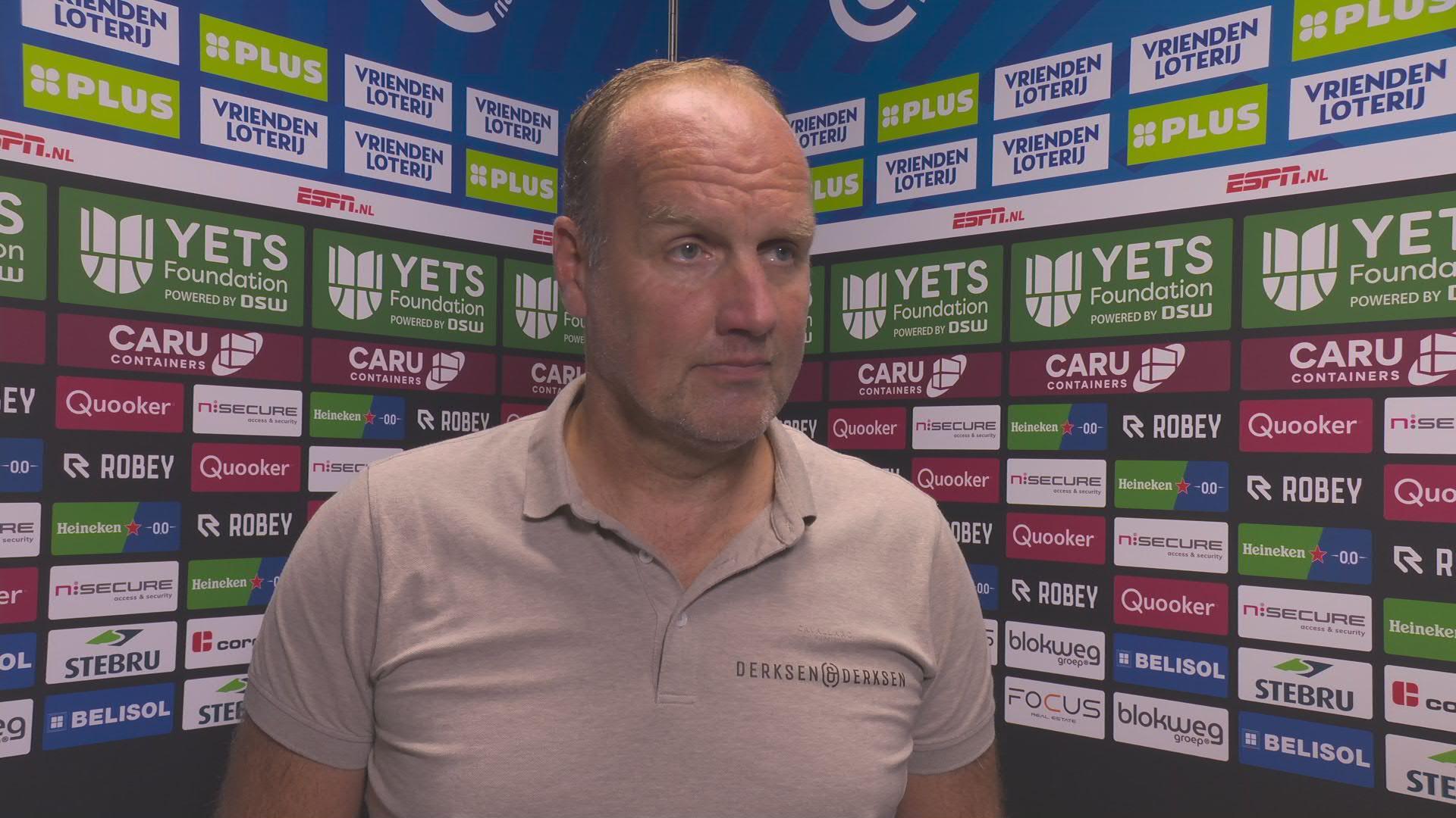 Lukkien: "We hebben het niet een wedstrijd laten worden die zij graag willen"