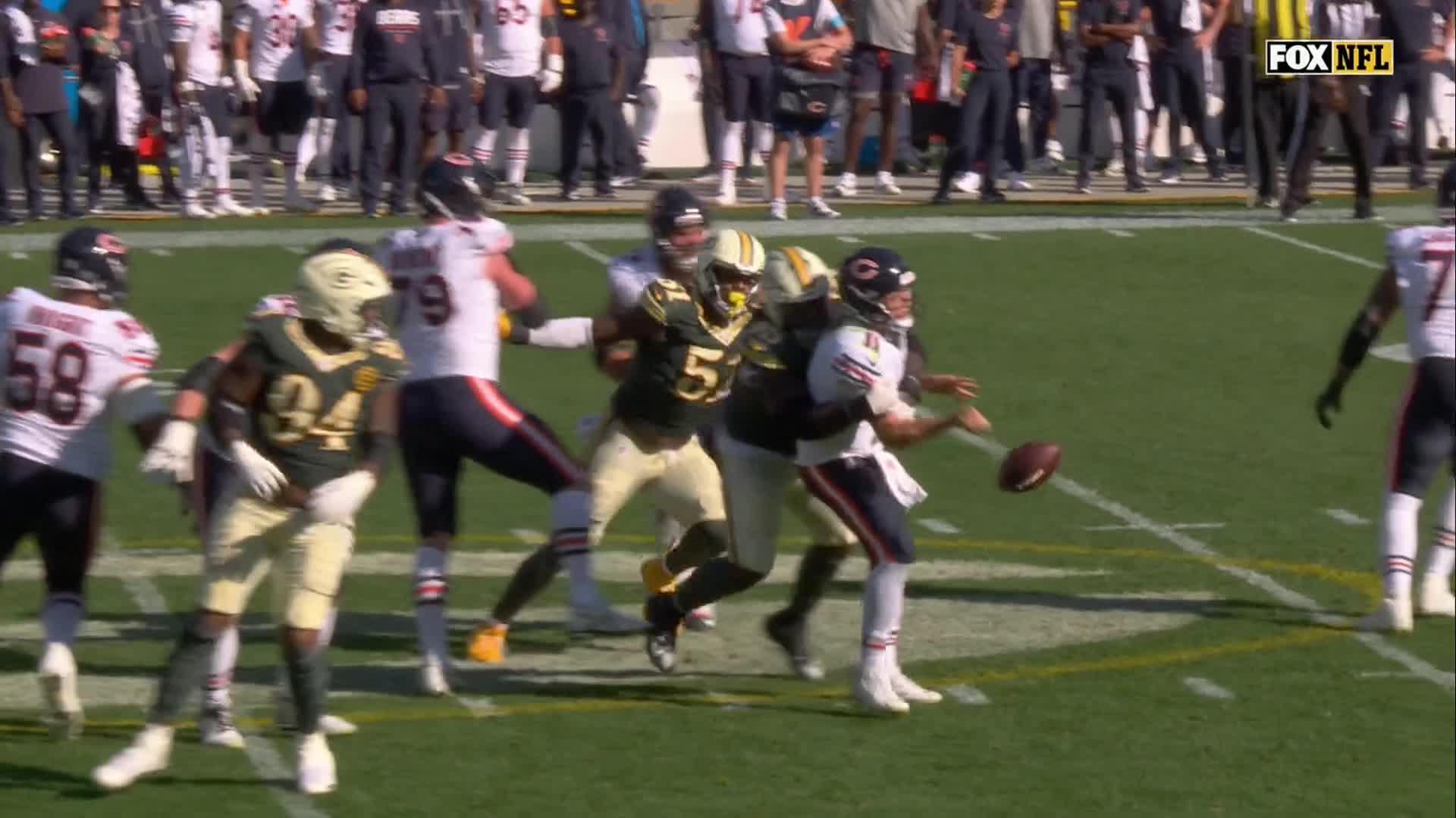Ofensiva impulsa paliza de Packers sobre Bears