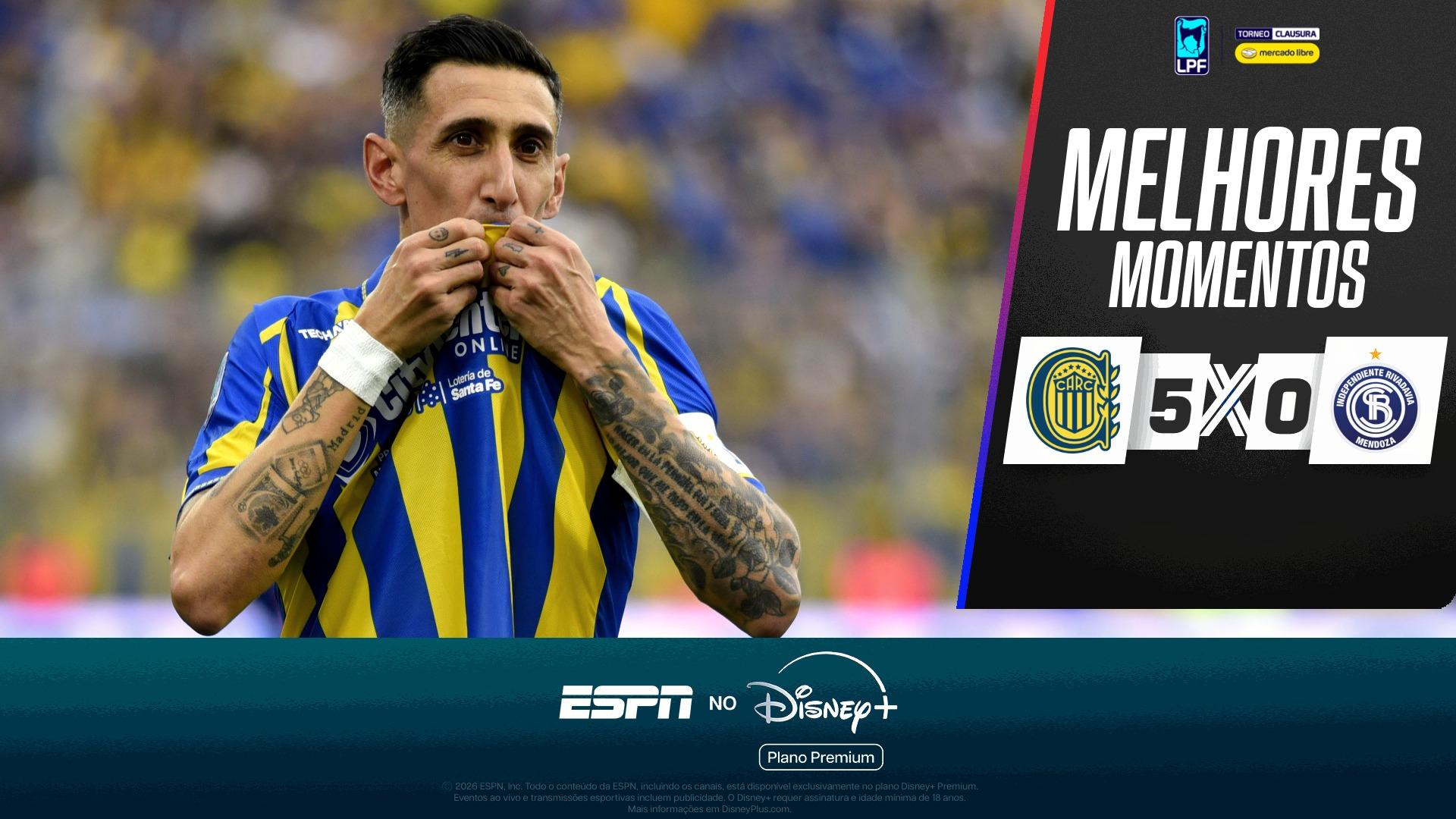 Rosario Central 5 x 0 Independiente Rivadavia no Campeonato Argentino: VEJA os melhores momentos