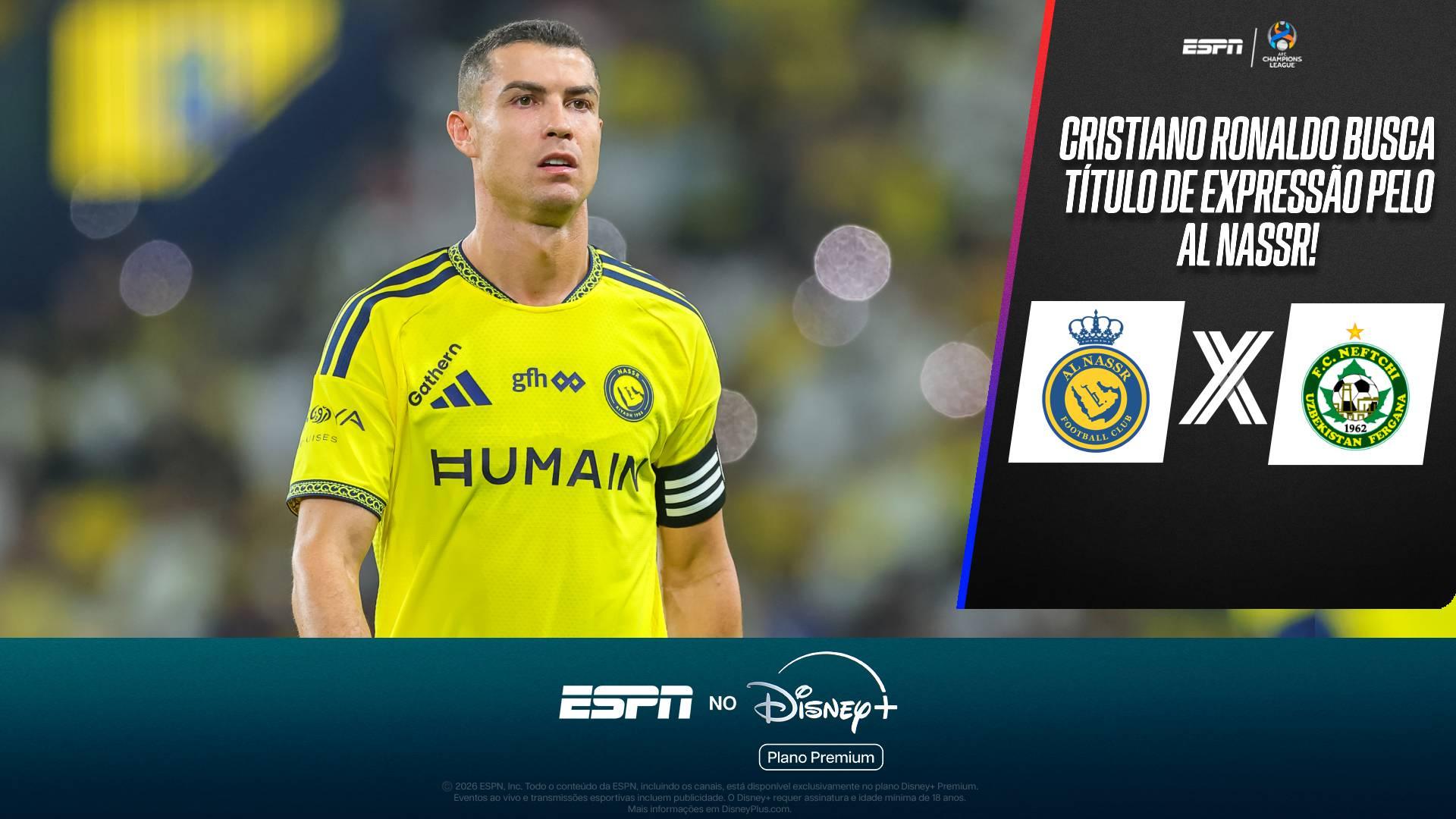 Cristiano Ronaldo busca título de expressão pelo Al Nassr após vice na última temporada
