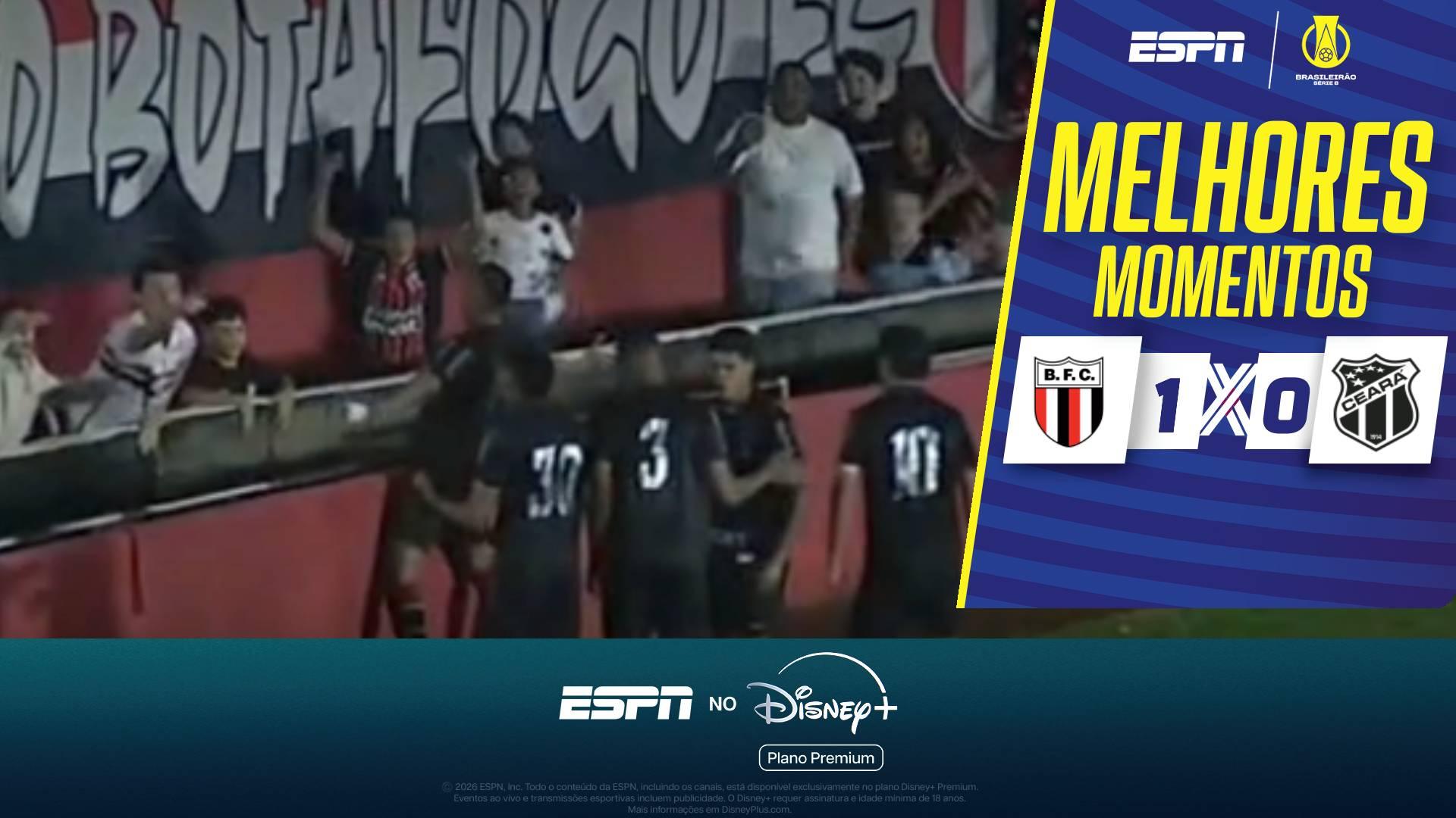 Botafogo-SP faz valer lei do ex, vence Ceará e abre folga para o Z-4 na Série B; melhores momentos