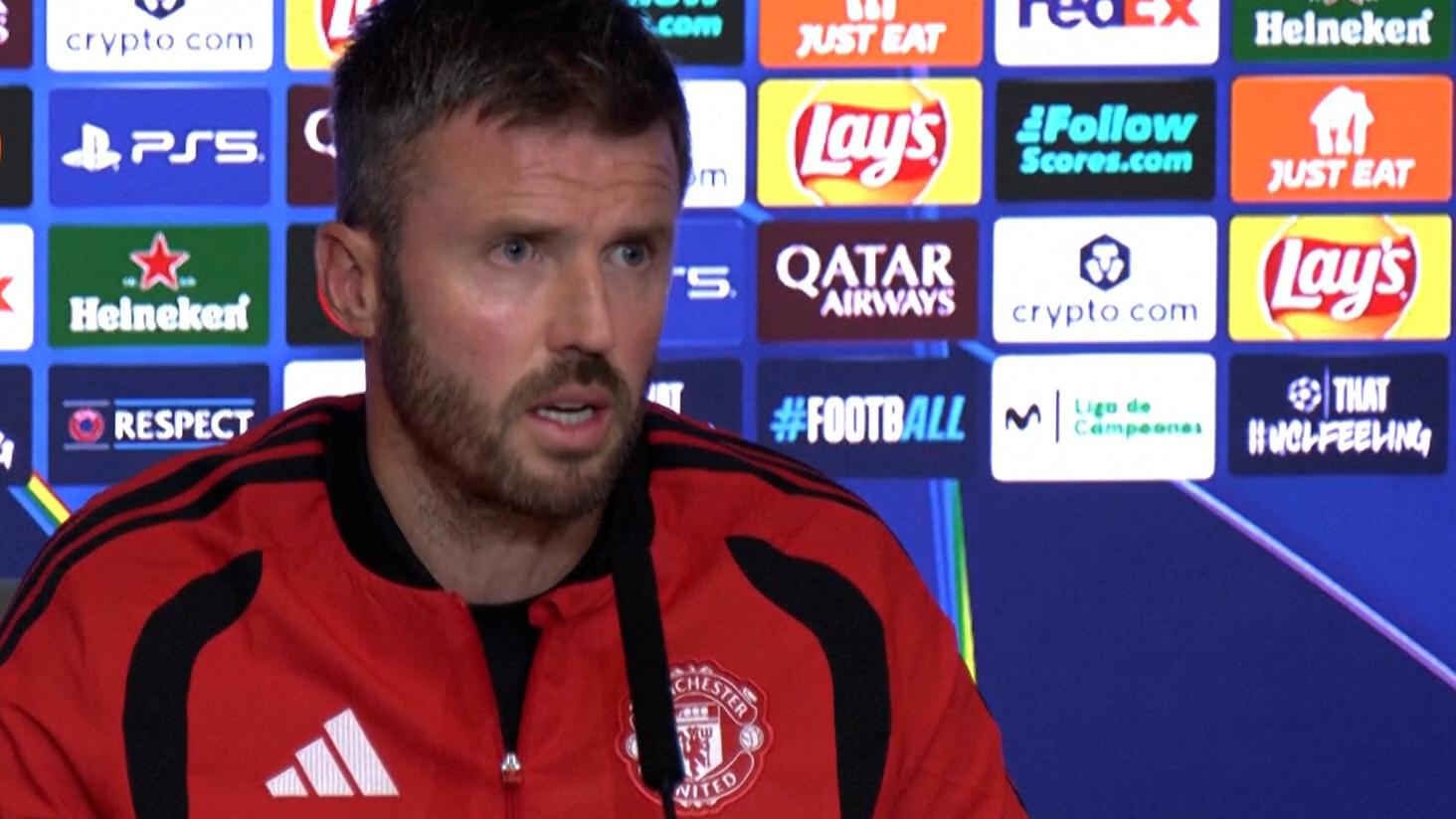 Carrick: Man Utd players hungry to 'put things right' vs. Atletico