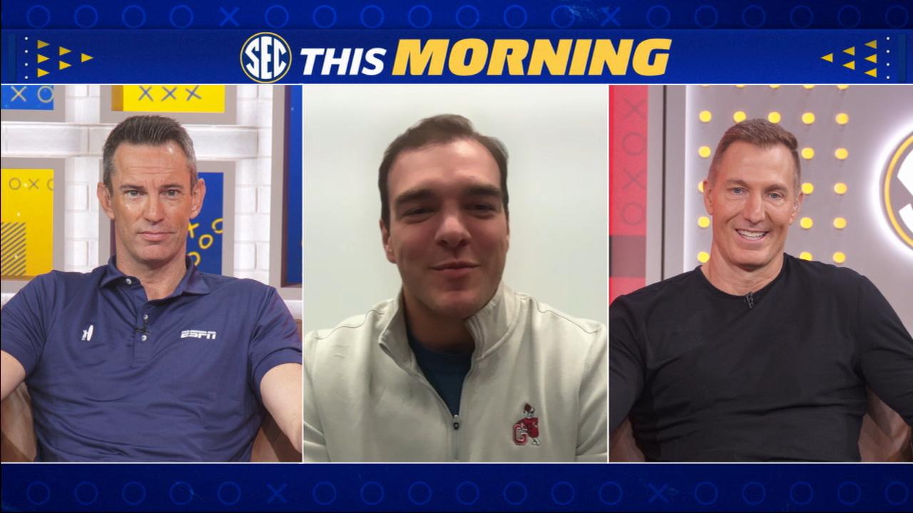QB Gunner Stockton attributes his accuracy to O-Line, skills group