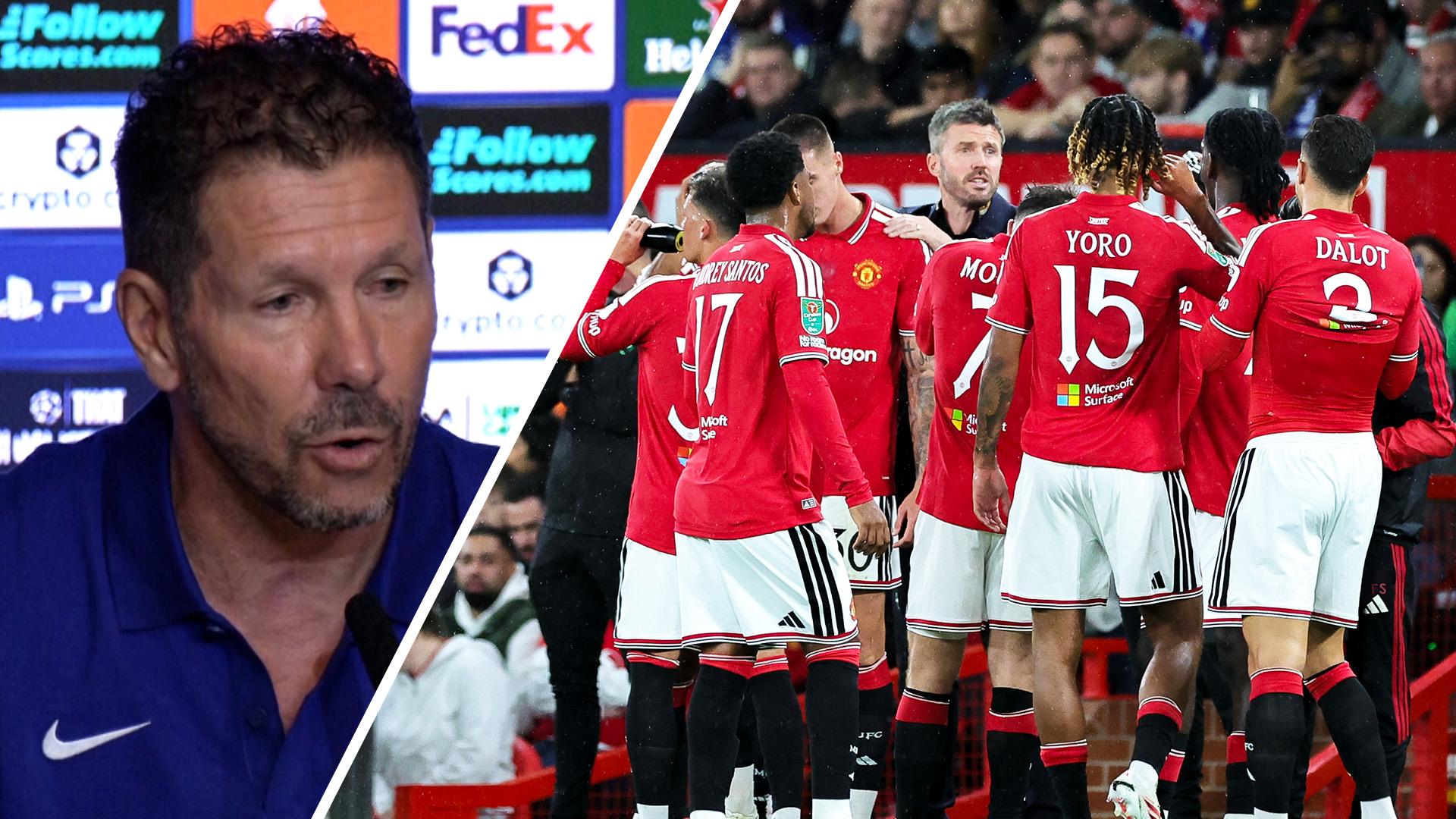 Simeone: Manchester United are a strong team despite recent results