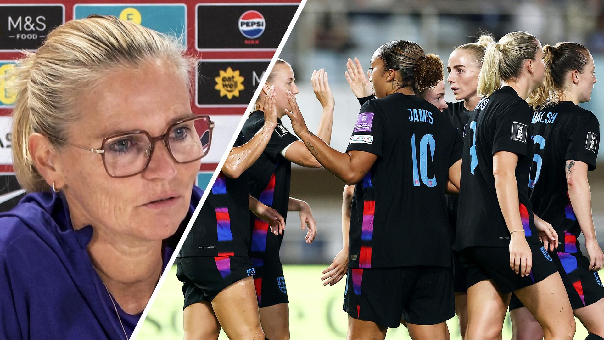 Wiegman wants to see improvements from England in Greece second leg