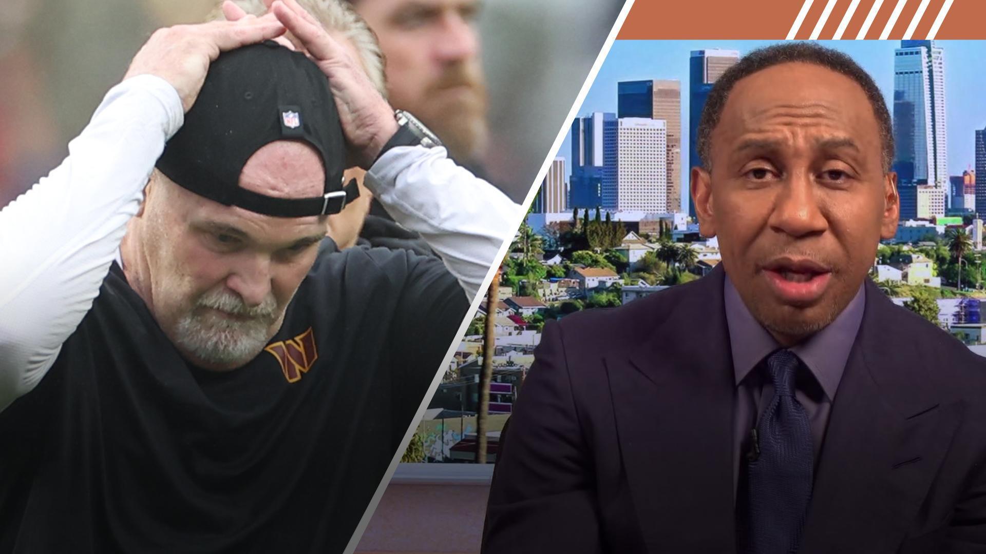 Stephen A.: Dan Quinn won't be the Commanders coach next season