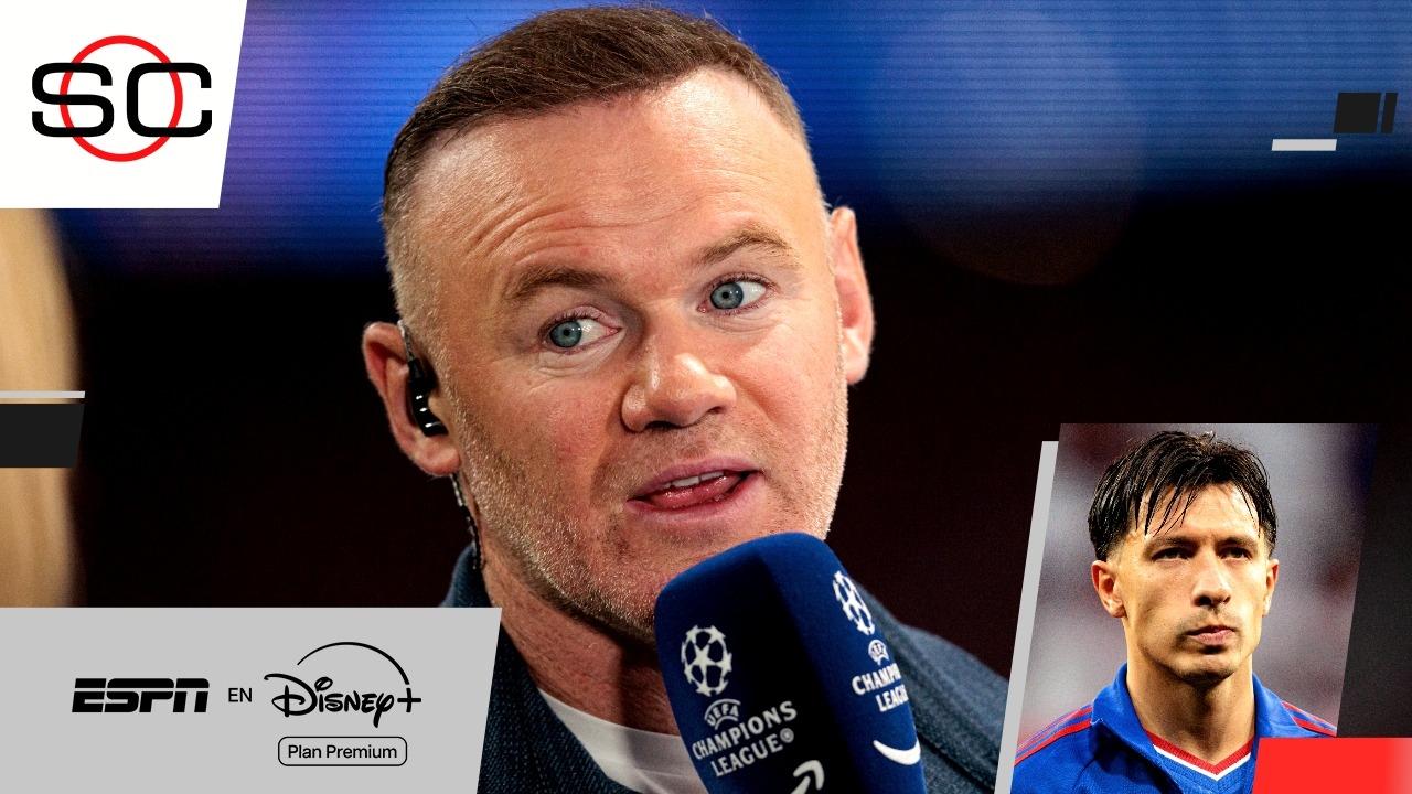 Wayne Rooney le respondió a Lisandro Martínez