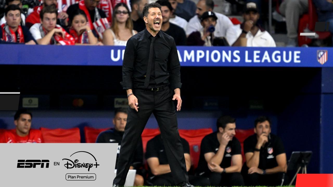 "Tenemos un grupo que está trabajando muy bien", analizó Simeone tras el triunfo 2-0 sobre Manchester United
