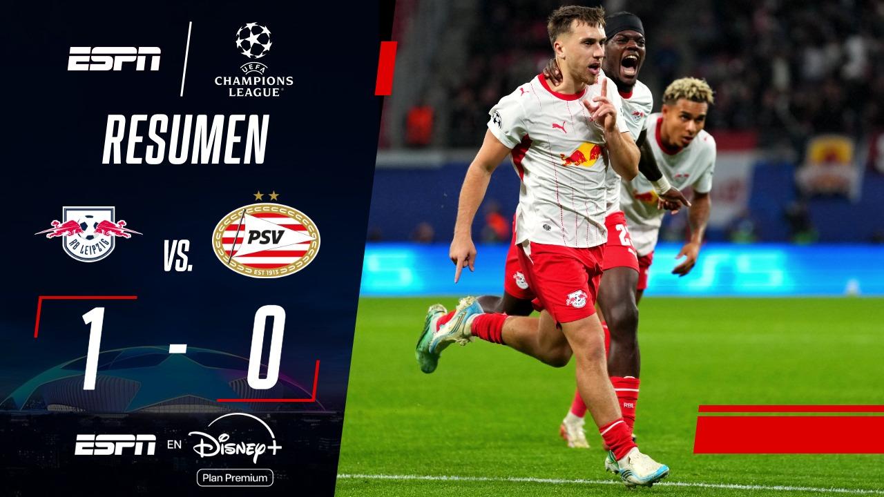 El Leipzig de Demichelis venció al PSV por la UEFA Champions League