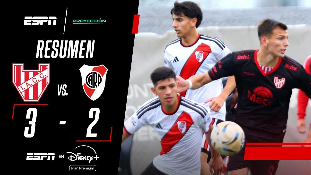 Instituto venció 3-2 a River en un partidazo de reserva