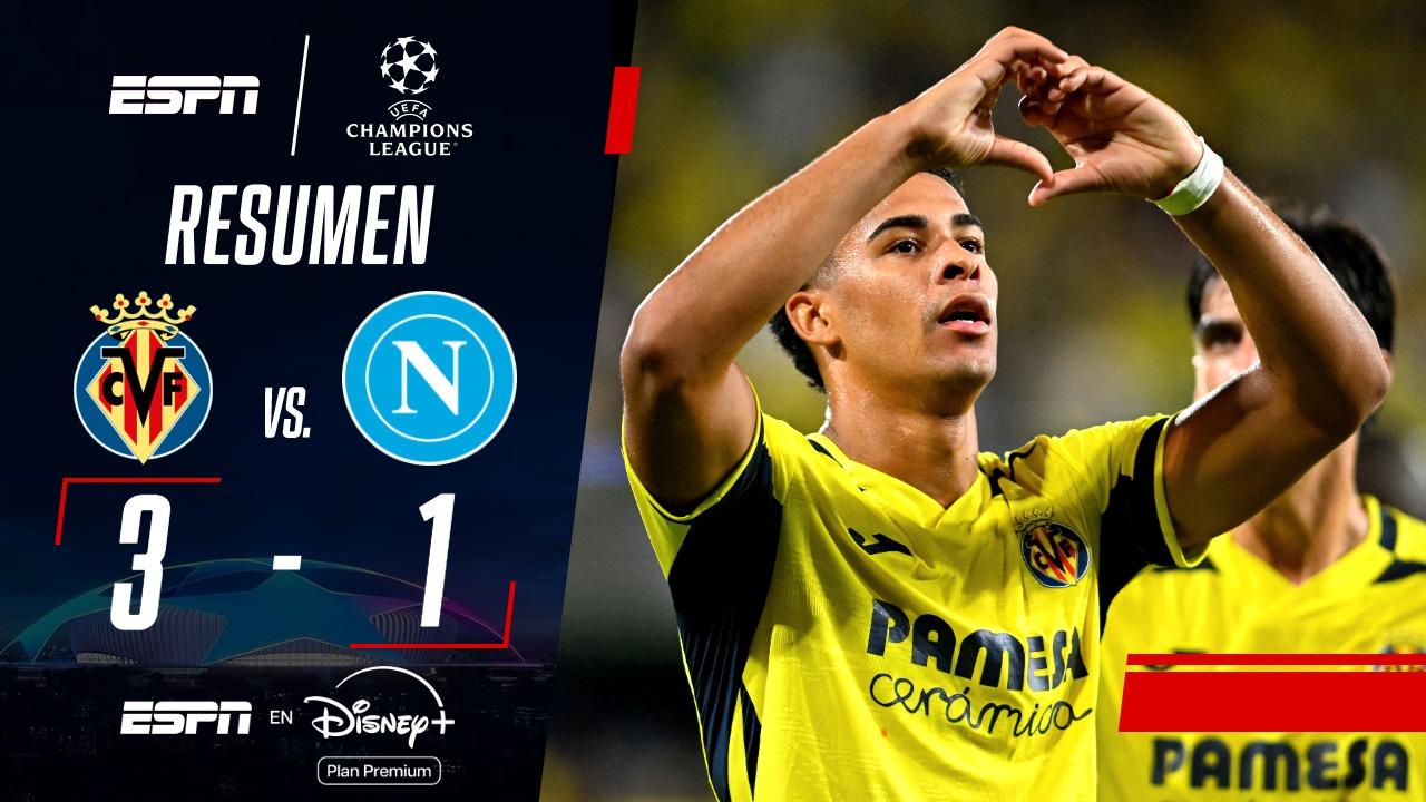 ¡Con un golazo del uruguayo Mouriño, Villarreal firmó su primer triunfo en Champions!