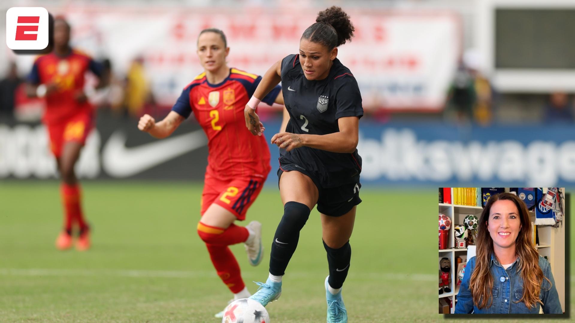 La España femenina le da la revancha a USA