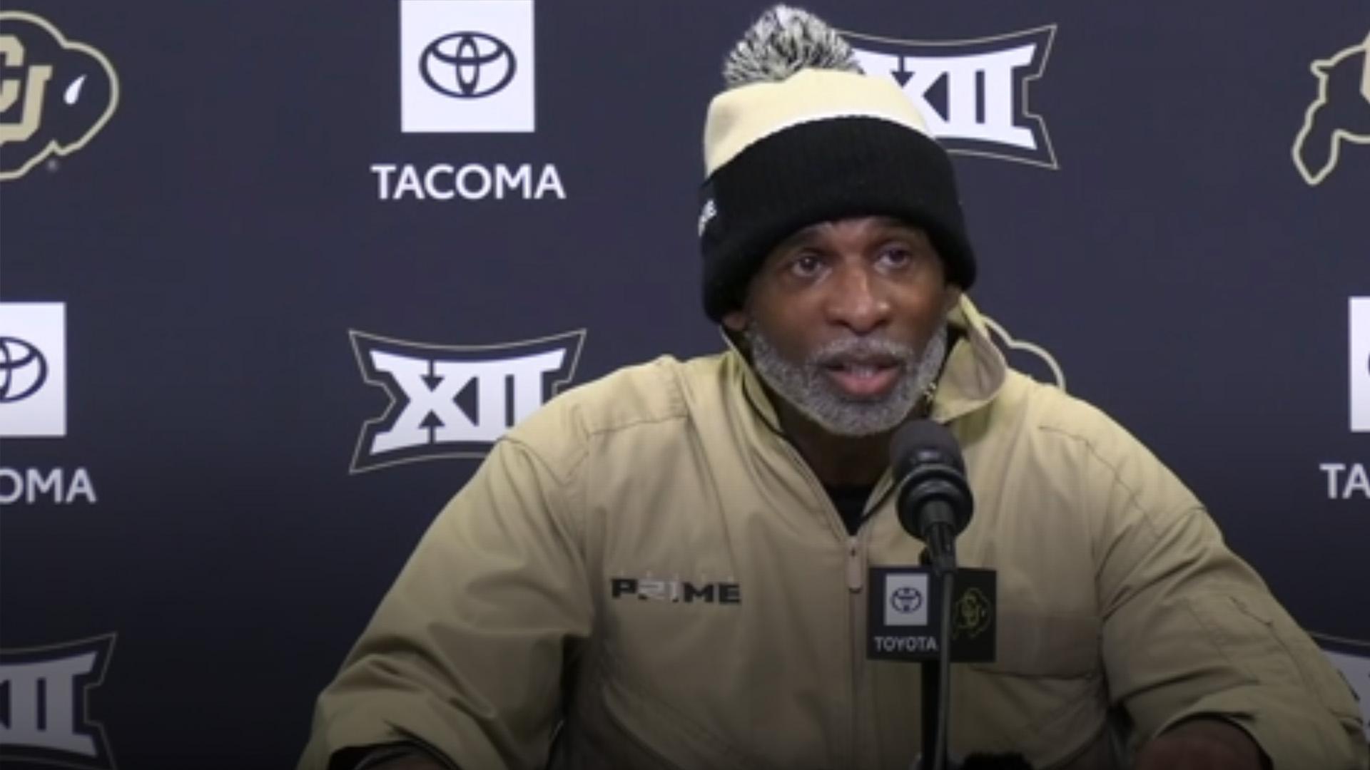 Deion Sanders downplays Colorado's lost play script vs. Texas Tech