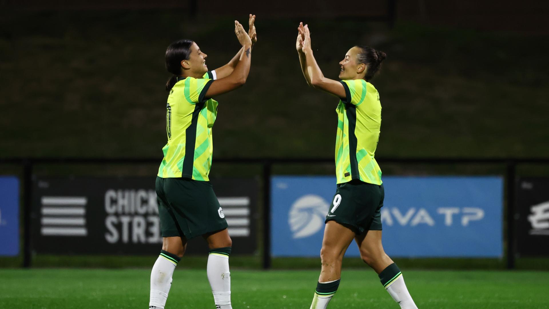 Matildas run riot in 7-1 win over Haiti